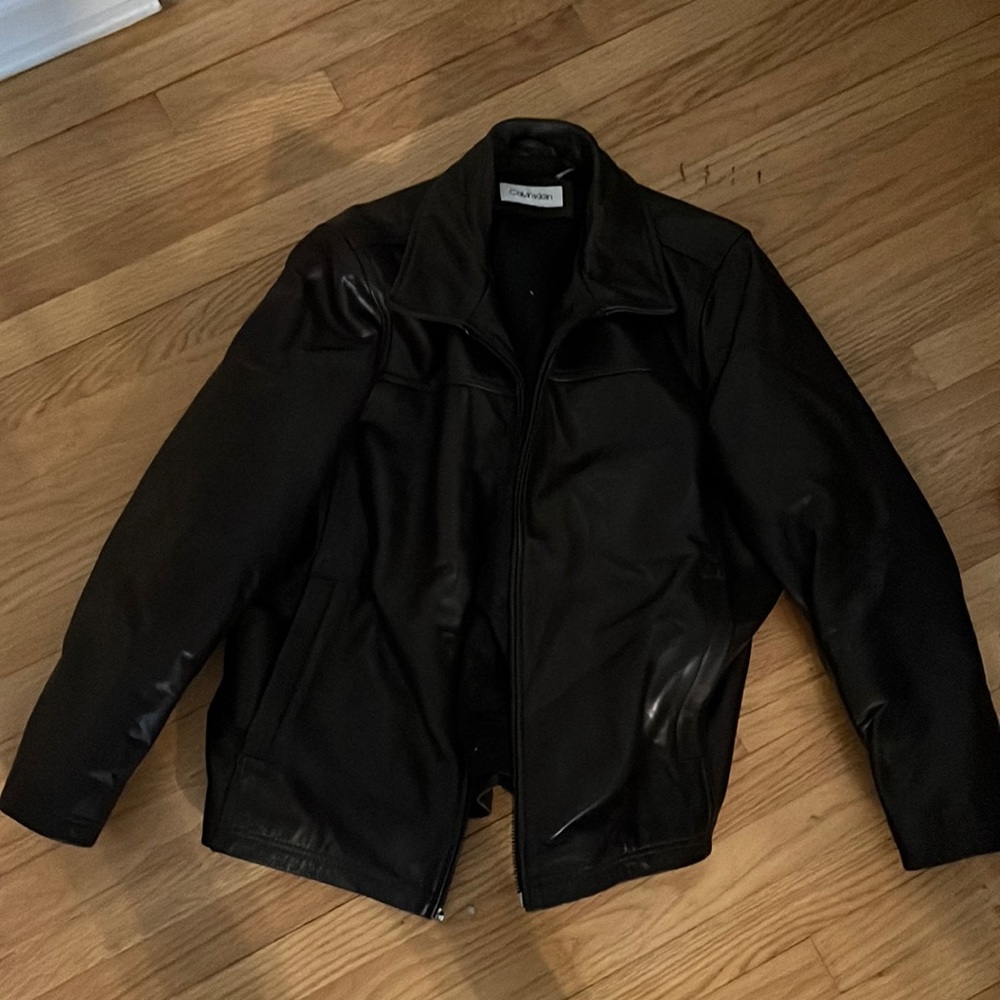 Leather jacket
